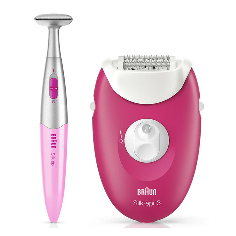 Braun SE3420 Silk-épil 3 Epilator with 2 extras and Silk Epil Bikini Trimmer