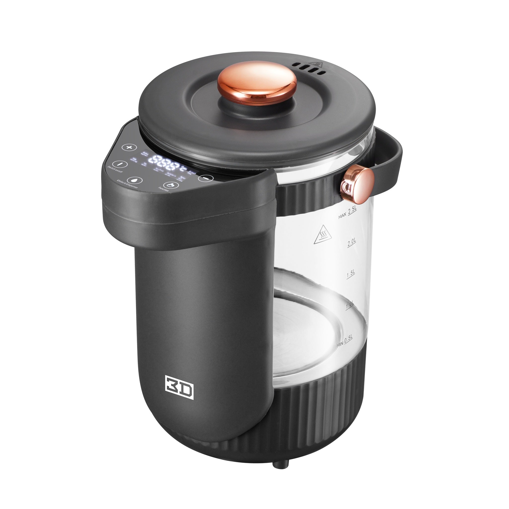 APG-250B 3D 2.5L GLASS ELEC AIRPOT