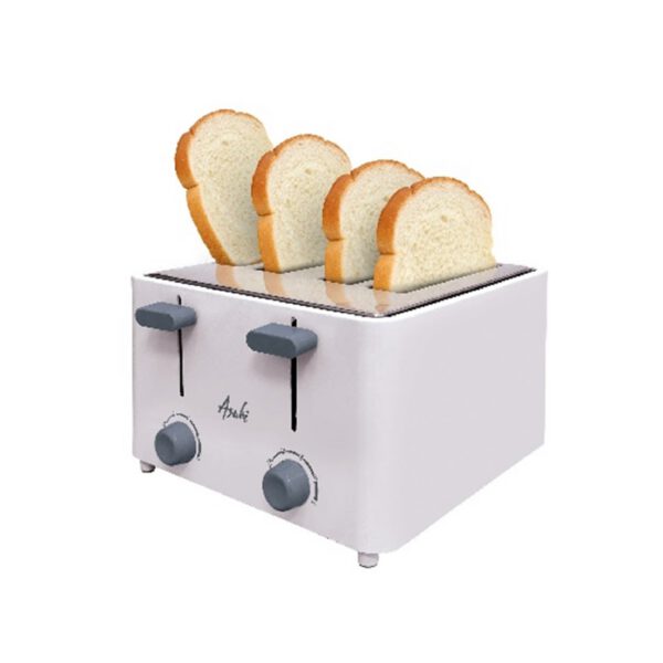 BT-048 ASAHI WHT POP-UP BREAD TOASTER