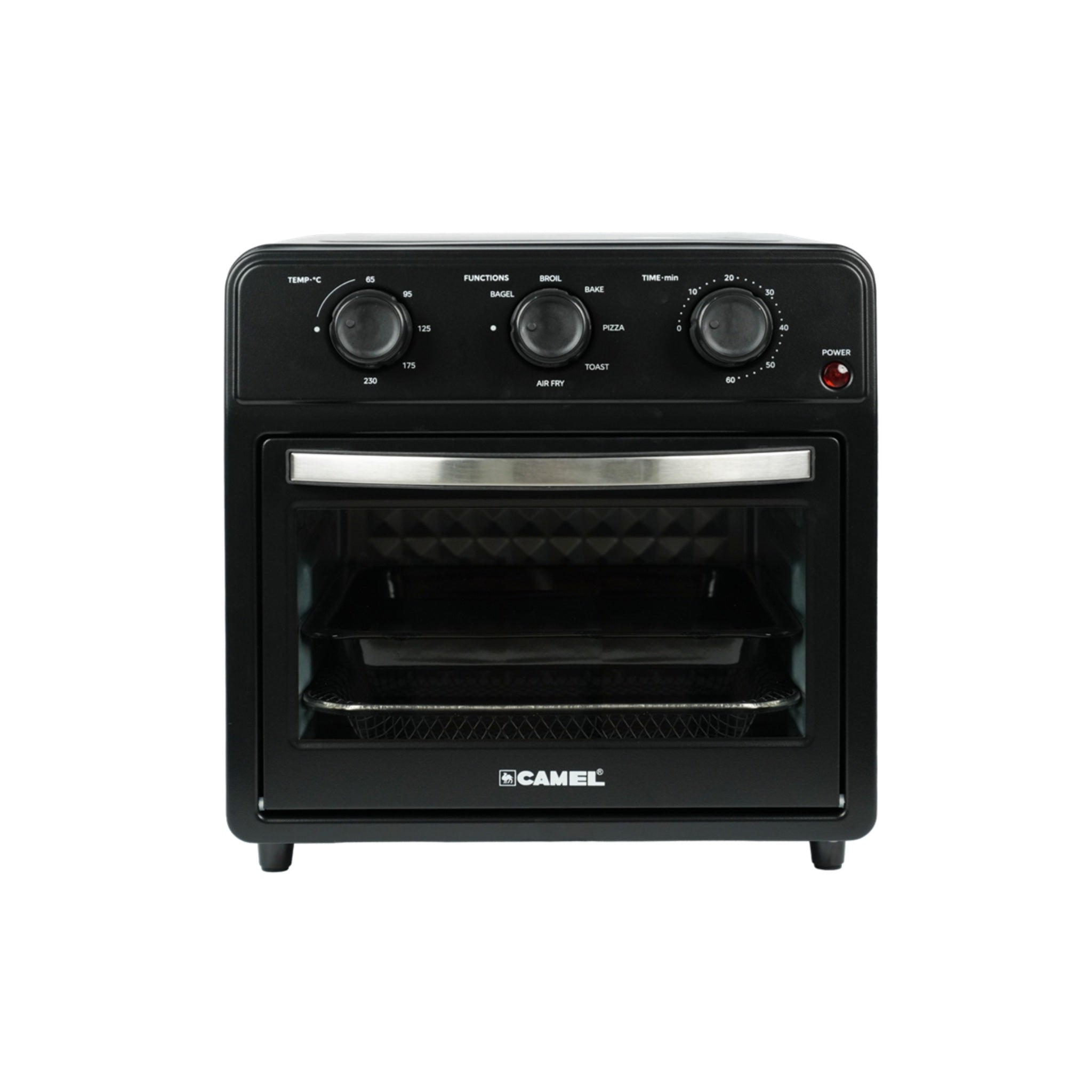 CAF-1201VMBP CAMEL 12L BLK AIR FRYER OVEN
