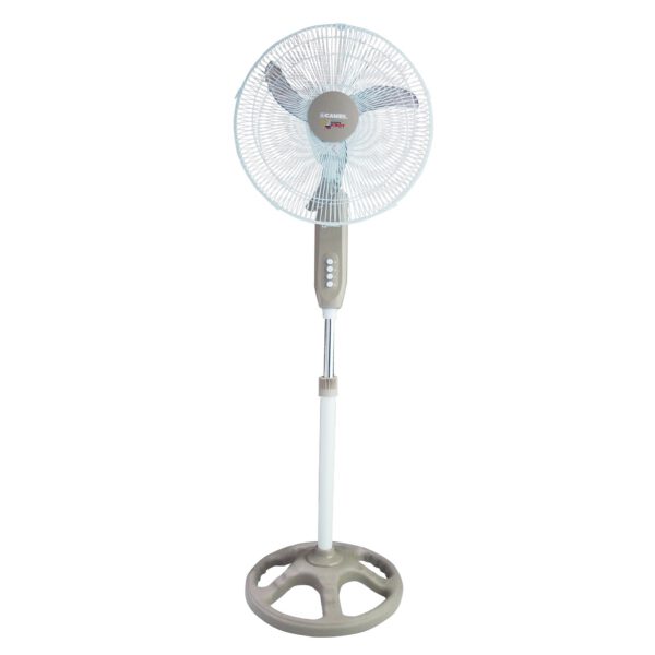 CSF-1618 CAMEL STAND FAN 16" WHITE/KHAKI