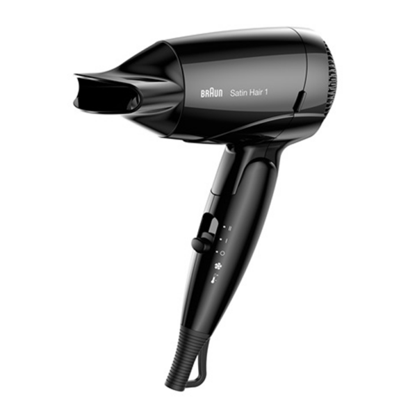 Braun HD130 Satin Hair 1 Style and Go Travel Hair Dryer