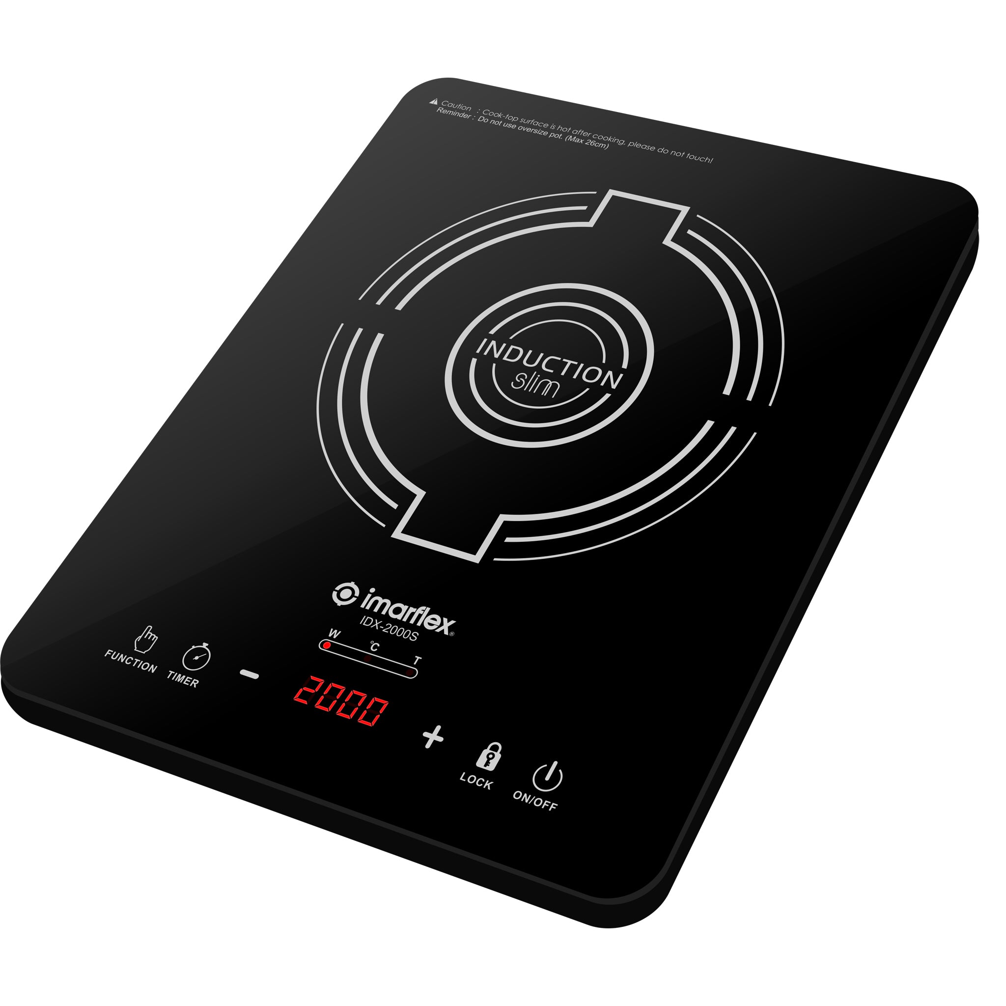 IDX-2000S IMARFLEX 2000W INDUCTION COOKER (S)