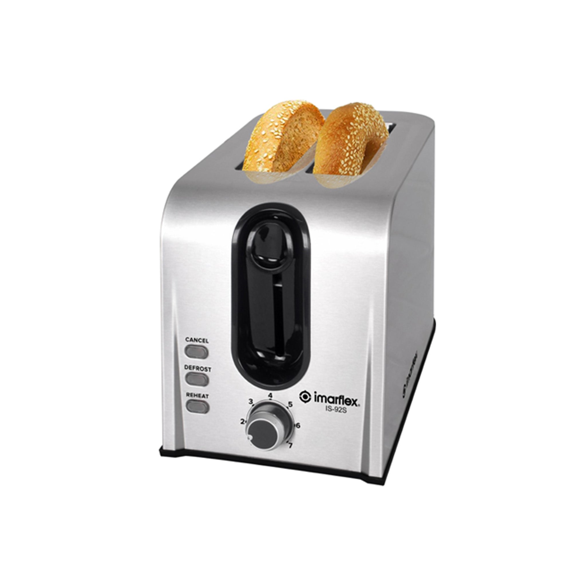 IS-92S IMARFLEX 2SLICE SS POP-UP TOASTER