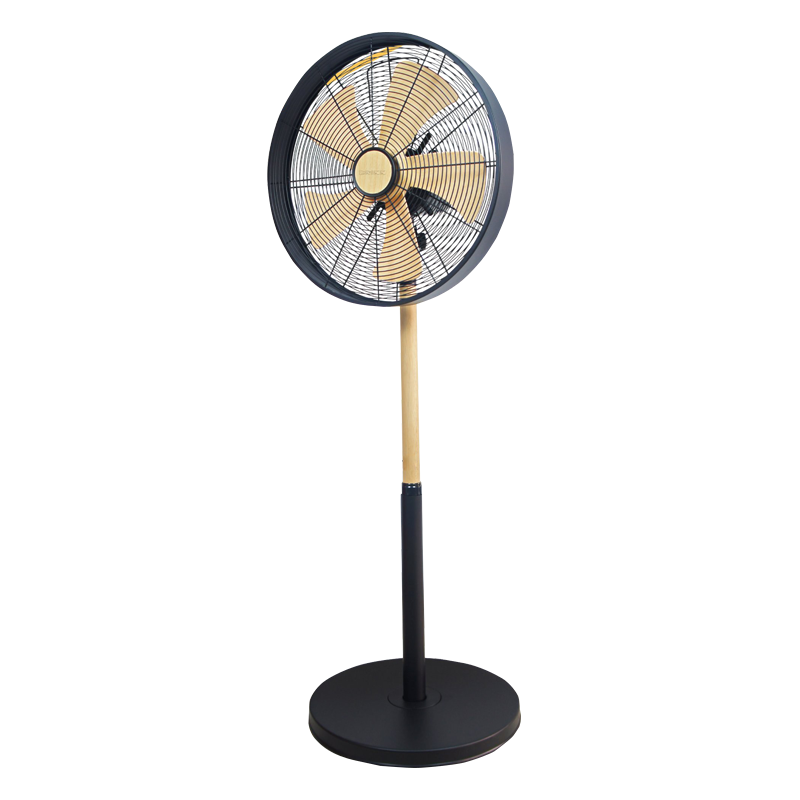Brikk BKWST-16BK 16″ Wooden Stand Fan