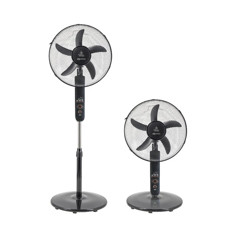 American Heritage AHSFR-6308 2-in-1 Convertible Electric Fan Black
