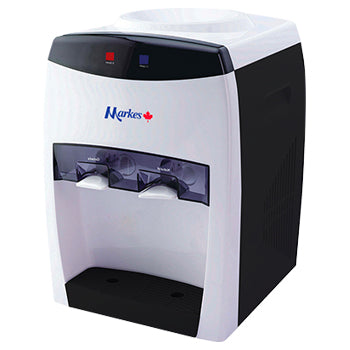 Markes Table Top Water Dispenser (Hot & Cold) (White) | Model: MWDD-15WBLE